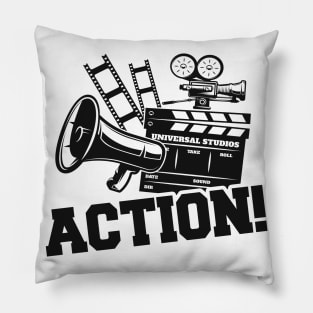 Clapperboard Film Producer Pillow