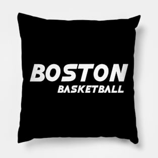 Boston Basketball Pillow