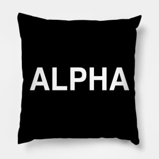 ALPHA Pillow