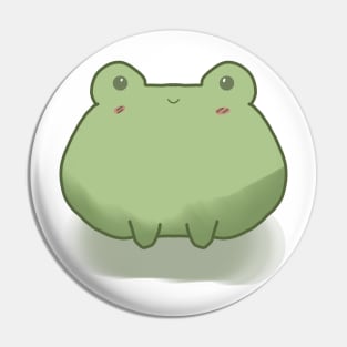 Cute Fat Chubby Frog Pin