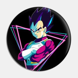 vegeta | retro Pin