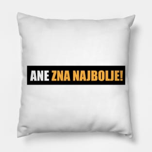 Ane zna najbolje! Pillow