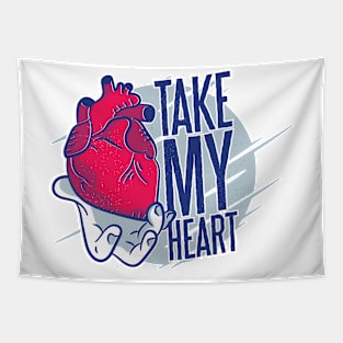 Take my heart Tapestry