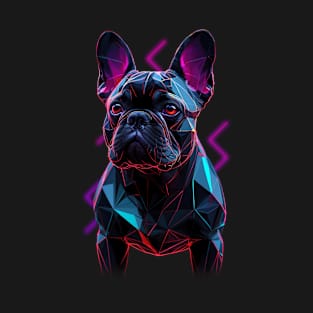 Neon Glowing French Bulldog T-Shirt