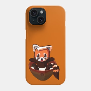 Red Panda Otcha Onsen Phone Case