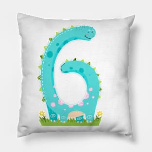 Dinosaur Six Pillow