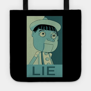 PINOCCHIO "LIE" by Leinad's Mind Tote