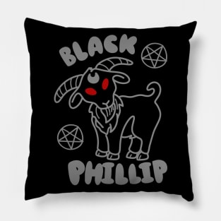 Black Phillip Pillow