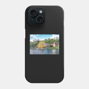 The Riverside at Caversham Phone Case