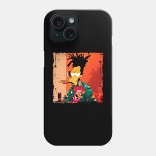 High Duck on Weed Cartoon Style Phone Case