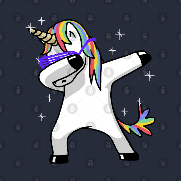 Dabbing Unicorn - Unicorn - Phone Case