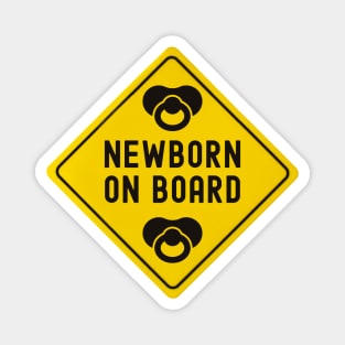 Baby On Board Newborn Bumper Magnet