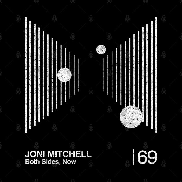 Joni Mitchell / Minimalist Graphic Artwork Design by saudade