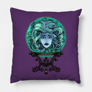 Madam Leota no background Pillow