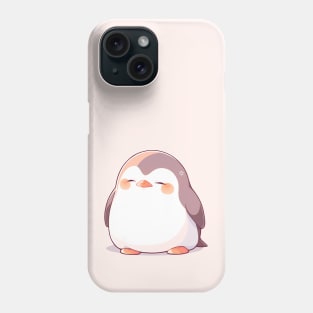penguin resting Phone Case