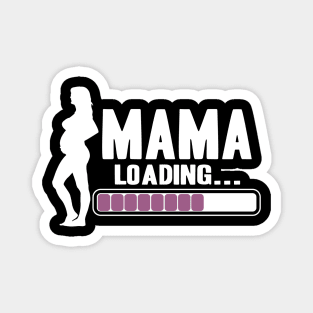 Cute Mom To Be Loading Mother Newborn Baby Pregnancy Pregnant Magnet
