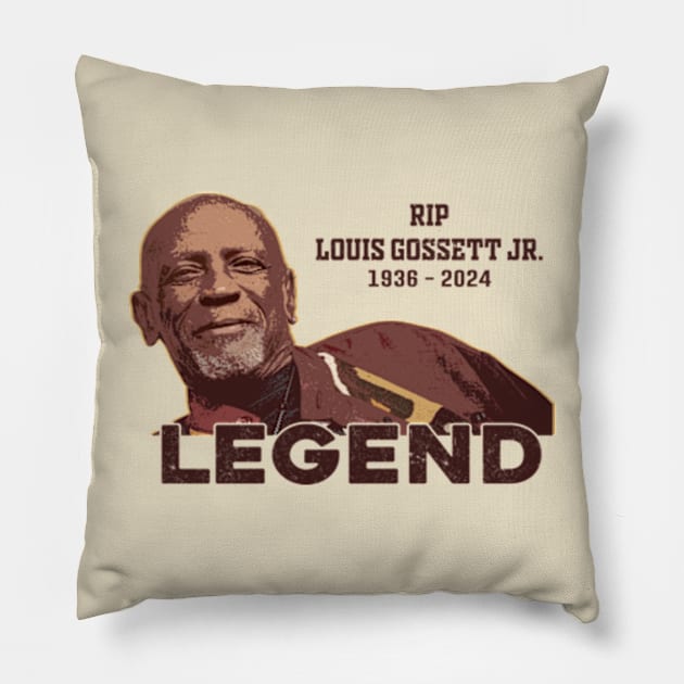 Legend Louis Gossett Jr Pillow by Instocrew