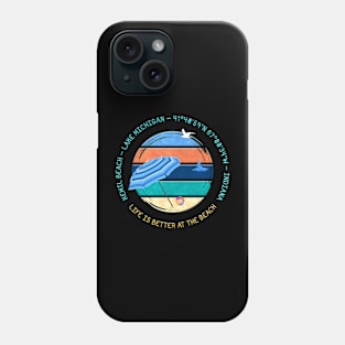 Kemil Beach, Lake Michigan, Indiana Phone Case