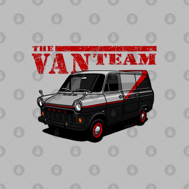 The classic van of the real heroes! by jaagdesign