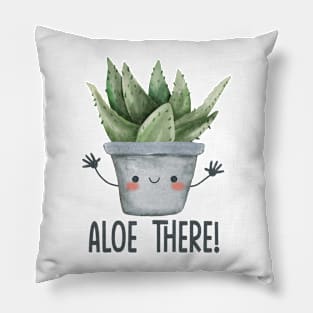 Alove vera puns - funny gardening Pillow