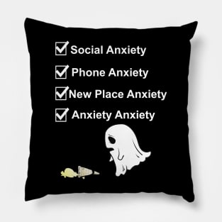 My Anxiety List Pillow