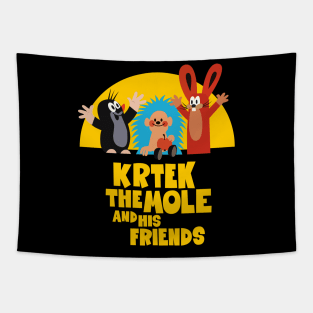 Krtek's Nostalgic Adventures: A Timeless Children's Classic Tapestry