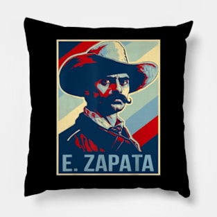 Poster Mexican Revolution Hero 2 Pillow