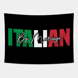 Italian By Marriage Humor Tapestry