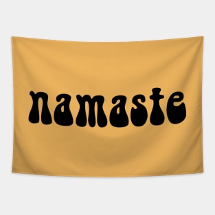 Namaste Hippie Yoga Teacher Tapestry