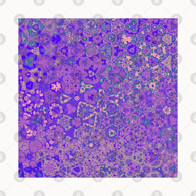 Groovy Colorful Boho Hippie Trippy Kaleidoscope Abstract Digital Art by Kaleiope_Studio