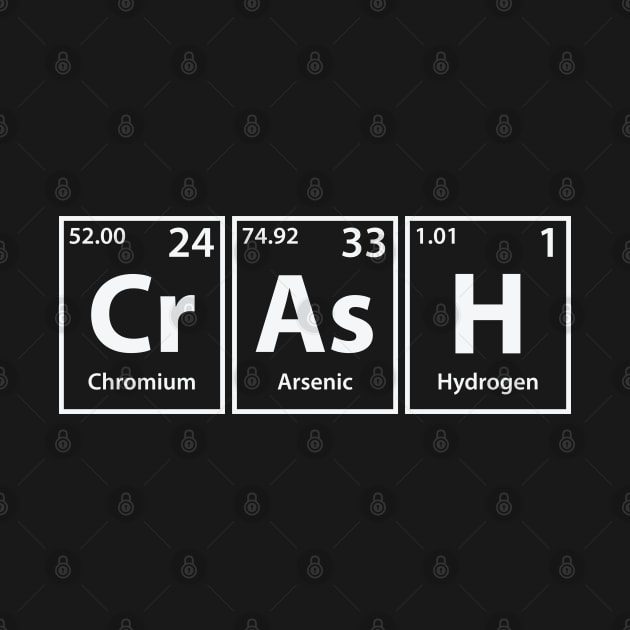 Crash (Cr-As-H) Periodic Elements Spelling by cerebrands