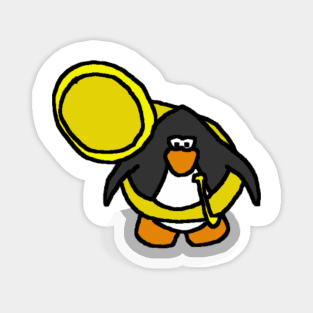 Tuba Penguin from Club Penguin Magnet