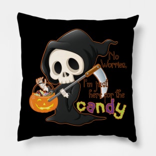 No worries, I'm just here for the candy Pillow