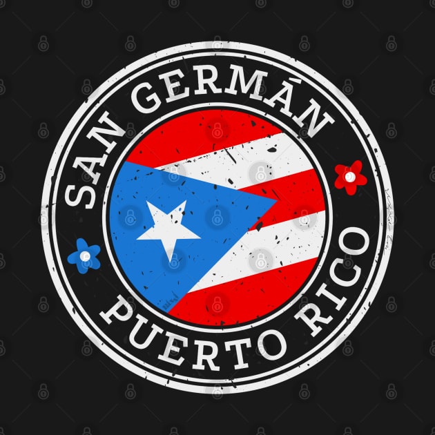 San Germán Puerto Rico Puerto Rican Pride Flag by hudoshians and rixxi