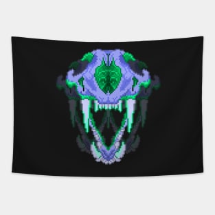 Digital Lion Tapestry