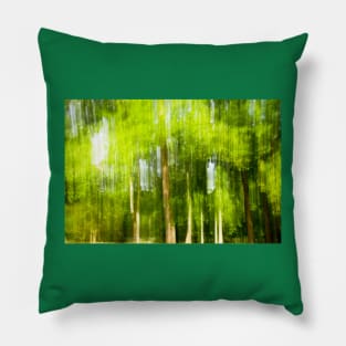 Trees in Motion Pillow