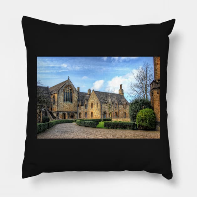 The Old School Pillow by InspiraImage