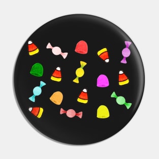 Halloween Candy Mix Pack and Pattern (Black) Pin