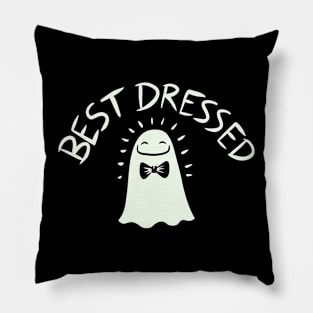 Best Dressed Ghost Pillow