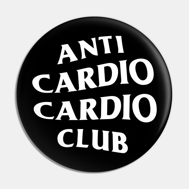 anti cardio cardio club hoodie