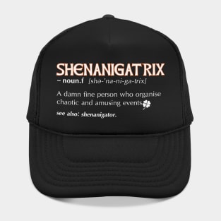 Shenanigatrix meaning dictionary definition Irish Green Hat