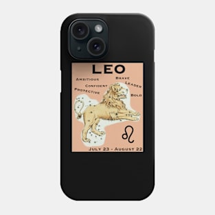 Leo positive traits t-shirt Phone Case