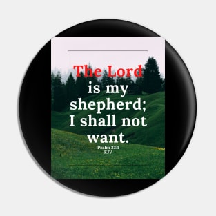 Psalm 23:1 Pin