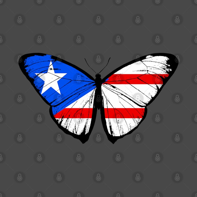 Vintage Chile Butterfly Moth | Pray For Chile and Stand with Chile by Mochabonk