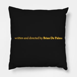 Brian De Palma | Blow Out Pillow