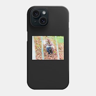 Skunk in the Forest Phone Case