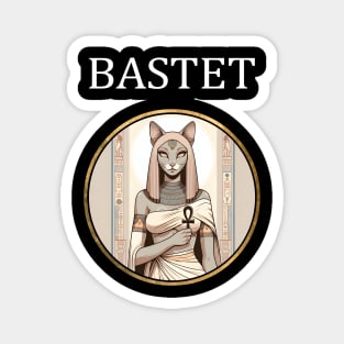 Bastet Egyptian Goddess of Home, Secrets and Cats Magnet