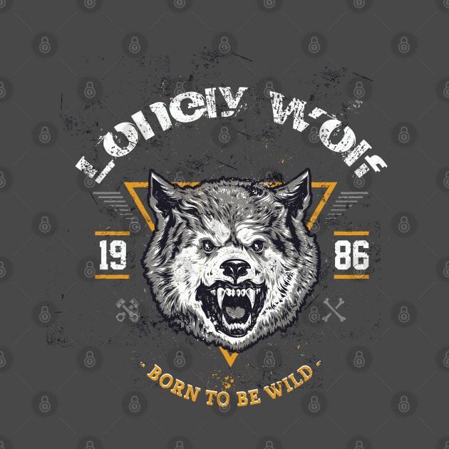 The lonely wolf T-Shirt by SULY