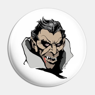 Dracula The Evil Vampire Pin