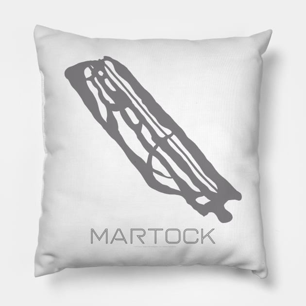 Martock Resort 3D Pillow by Mapsynergy